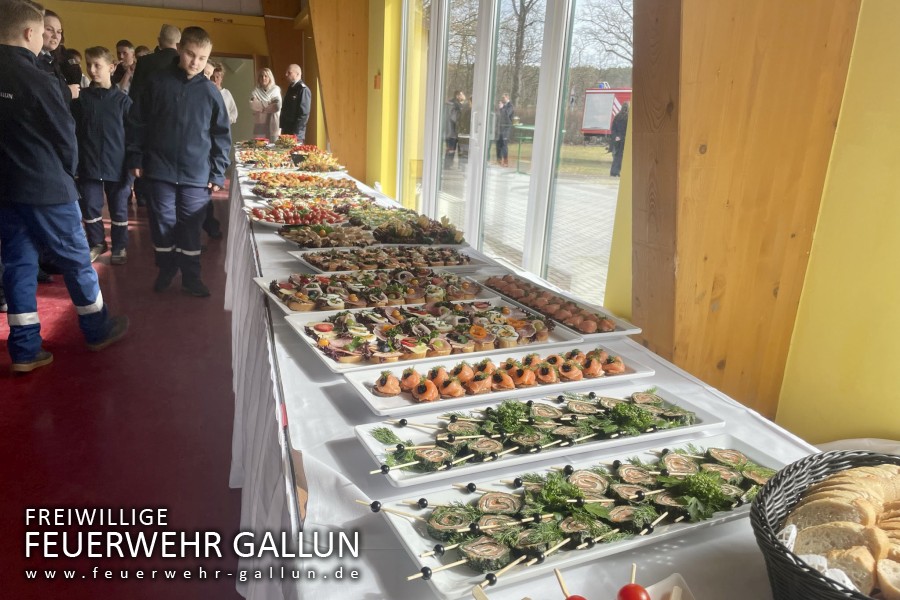 120 Jahre Feuerwehr Gallun - Geburtstagsbrunch